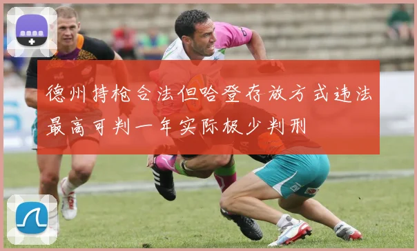 德州持枪合法但哈登存放方式违法最高可判一年实际极少判刑